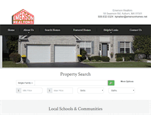 Tablet Screenshot of emersonrealtorsauburn.com